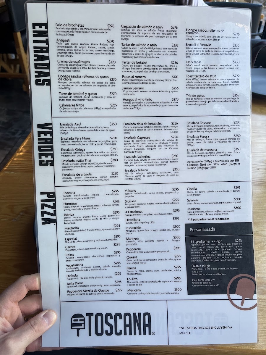 La Toscana Chihuahua Menu - Image 4